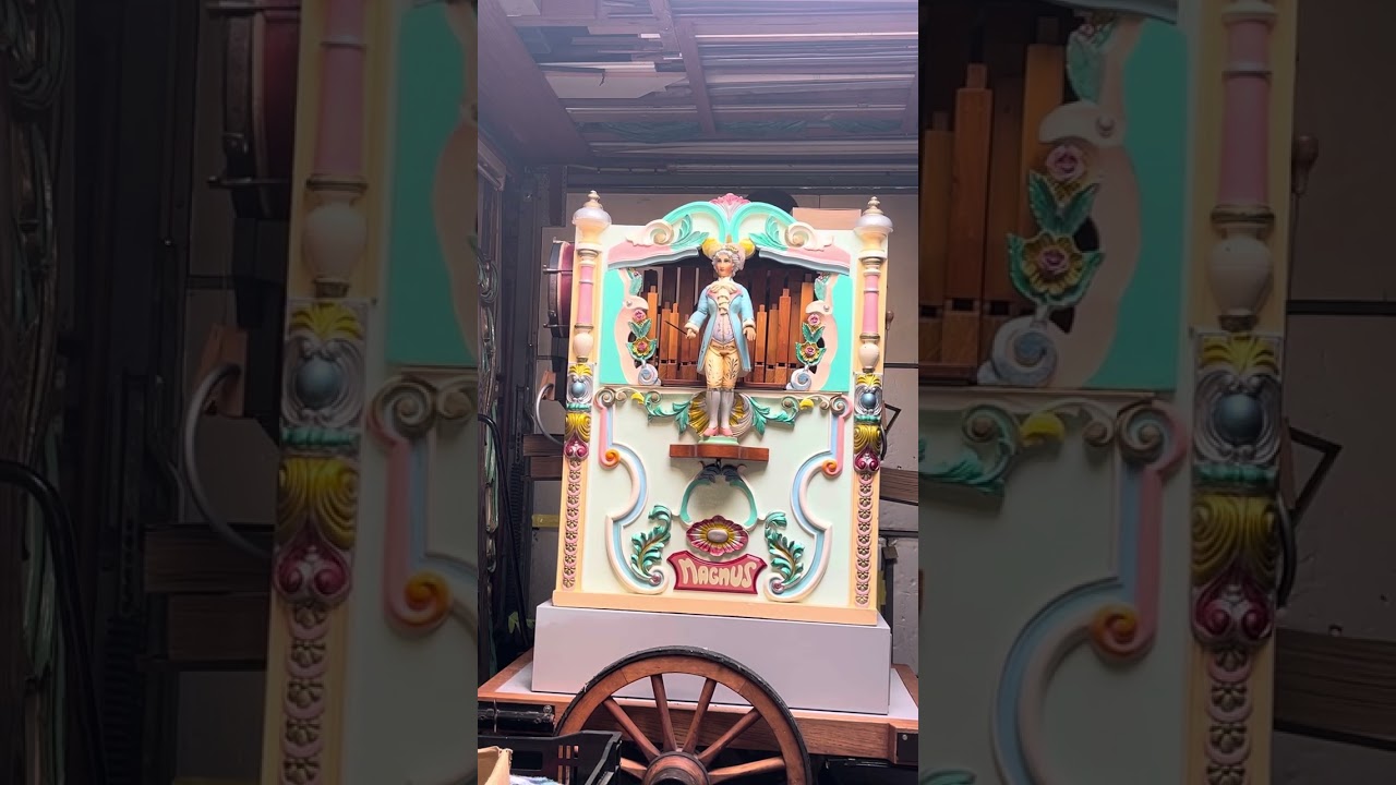 Draaiorgel ‘Magnus’ speelt gezellige zomerse meezingers