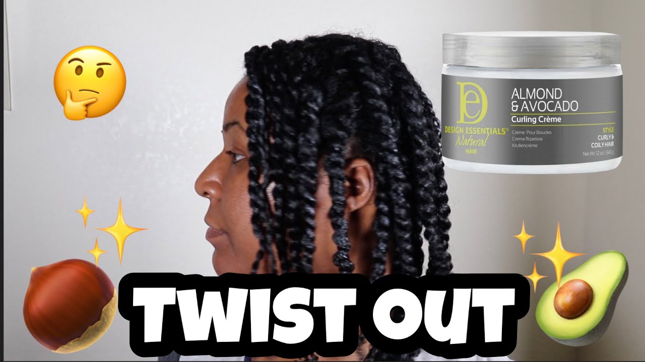 Design Essentials Almond and Avocado Curl Creme, Twist out