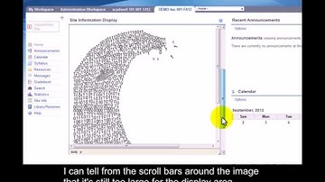 Sakai: Adding an Image to the Home Page