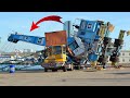 EXTREMELY DANGEROUS Cranes, Truck & Ship Fails Compilation| Heavy Equipment Gone Wrong