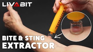 Outdoor Safety Essential: LIVABIT Bite and Sting Extractor First Aid