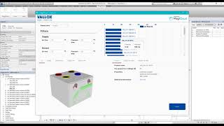 Vallox Selection Tool in MagiCloud Connect