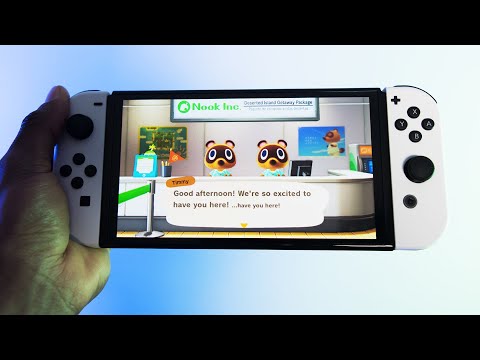 Nintendo Switch OLED Unboxing! First Switch Console ever!
