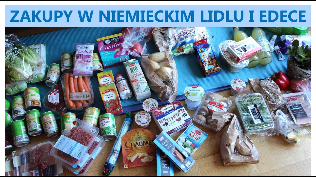 ZAKUPY SPO YWCZE NIEMIECKI LIDL EDEKA Z CENAMI PRODUKT W KOSZTY YCIA zakupy-spo-ywcze-niemiecki-lidl-edeka-z-cenami-produkt-w-koszty-ycia
