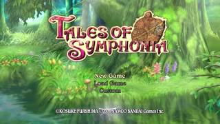 Tales of Symphonia Title Screen (PS2, GC, PS3)