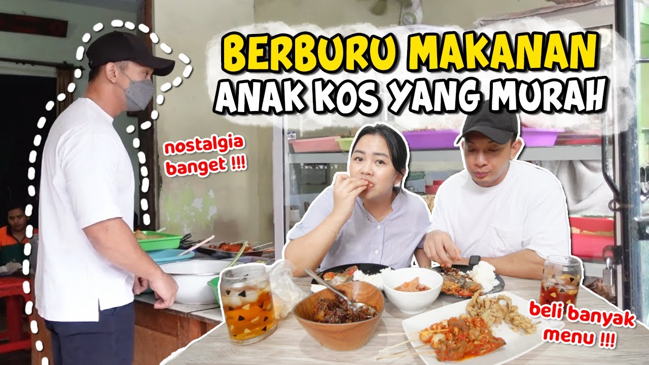 BERBURU MAKANAN ANAK KOS MURAH | NOSTALGIA BANGET ASLI !!!