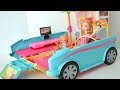 Gabriel y Anna Frozen venden Perritos en su nuevo Auto de Barbie!!! TotoyKids