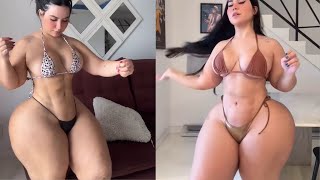 Victoria Matos Curvy Bikini & Booty Stunning Plus Size Model Curvy Lingerie Fashion