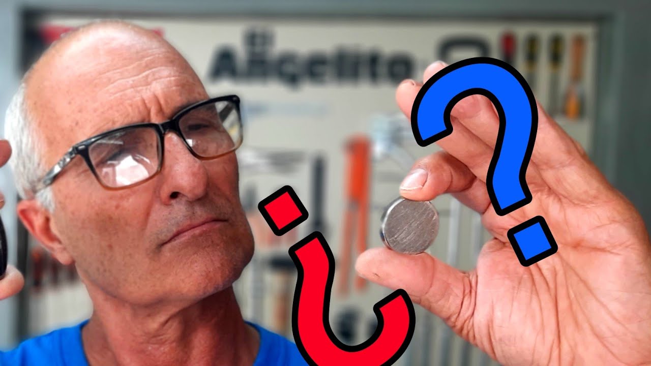 Como IDENTIFICAR el POLO NORTE o SUR de los IMANES