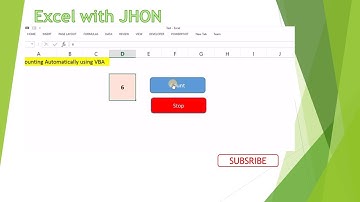 Automatic Count Using VBA