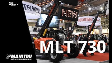 Manitou Telehandler MLT 730 - Interview - Agritechnica