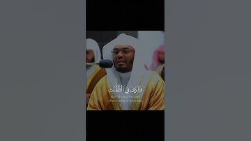 لا إله إلا أنت سبحانك إني كنت من الظالمين | سورة الأنبياء | الآية (87) | ياسر الدوسري