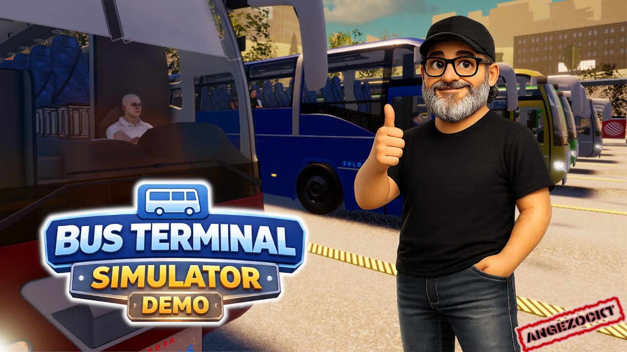 Bus Terminal Simulator🚌 Wir leiten ein Busunternehmen #demo #deutsch #angezockt