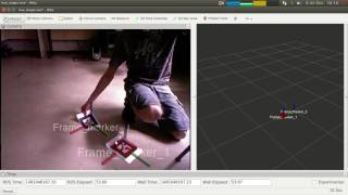 Tag detection with ar-track-alvar and dqrobotics