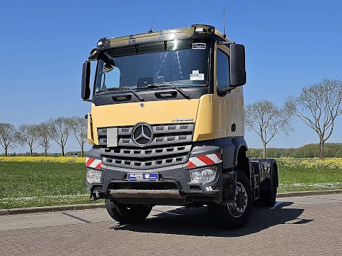 Film: Mercedes-Benz ACTROS 1843 AS 4X4 ALLRAD PTO+HYDR. — 2020 — prezentacja pojazdu
