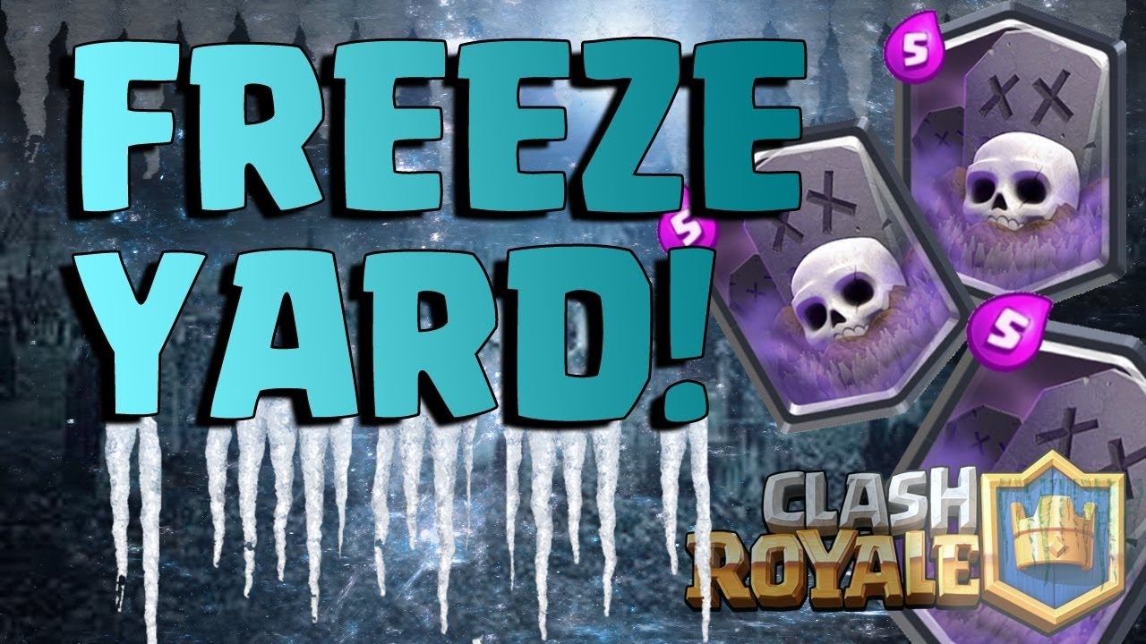 Clash RoyaleGRAVEYARD FREEZE DECK!!! YouTube