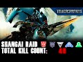 Transformers (ROTF) Opening Shanghai Scene Full Kill Count | Transformers Collateral Damage