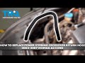 How to Replace Power Steering Return Line Hose Assembly 2003-2007 Honda Accord