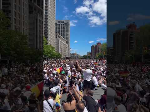 Deutscher Fan-Wahnsinn in Toronto | #shorts