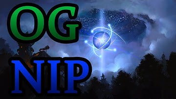 OG vs NiP | ANA CARRY IO WISP!!! | TI9 INTERNATIONAL 2019 DOTA 2