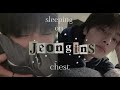 Stray kids asmr sleeping on jeongins chest heartbeat voice