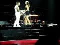 Girl chosen to go on stage - Usher,  Auckland, NZ