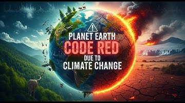 Planet Earth Code Red due to Climate Change