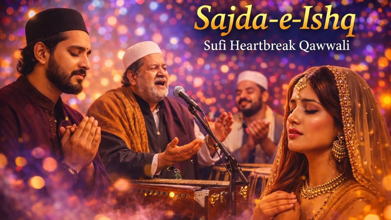 Sajda-e-Ishq | Sufi Heartbreak Qawwali | Official Lyrics | Ishq Reverb