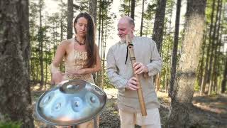 "Elemental Peace" Wood Flute & Handpan Harmony by Jocéan and Burke