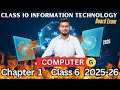 Class 10 Information Technology 402 Full Course | Chapter 1 Class 6 | CBSE IT Exam Preparation
