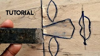 Eyes Nose and Lips wood carving tutorial | Wood Carving for Beginners