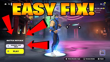 How to fix Unable to matchmake or select games in the lobby (Fortnite) EASY FIX & 100% WORKING!