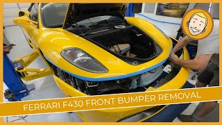 Player Profile Ferrari F430 Front Bumper Removal