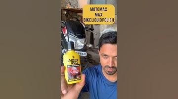 Motomax bike liquid Polish #shorts