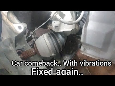 Nissan Altima CV axle replacement - YouTube