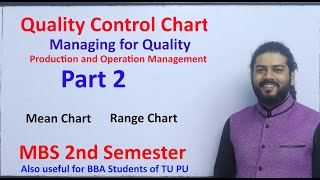 Celebrity Managing For Quality Part 2  MBS Production and Operation Management Mean and Range Chart Profile