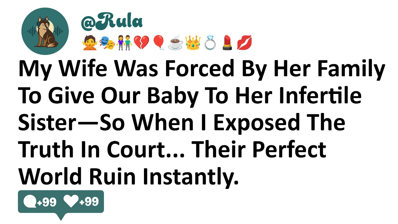 My Wife Was Forced By Her Family To Give Our Baby To Her Infertile Sister—So When I Exposed The...