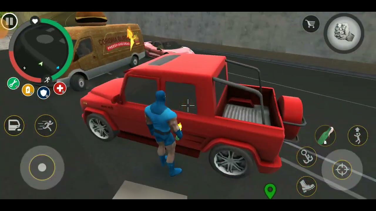 Rope Hero Mafia City Wars Gameplay Video EP 1 YouTube