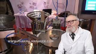 Vacuum conveyor. Blister production. Filling line. Fluidized bed. Dosage of the ointment.