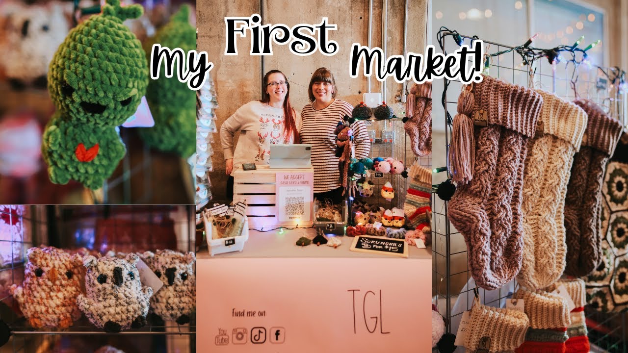 Мой первый опыт участия в ярмарке ремесел! Оформление рождественского стенда, итоги ярмарки и чем...