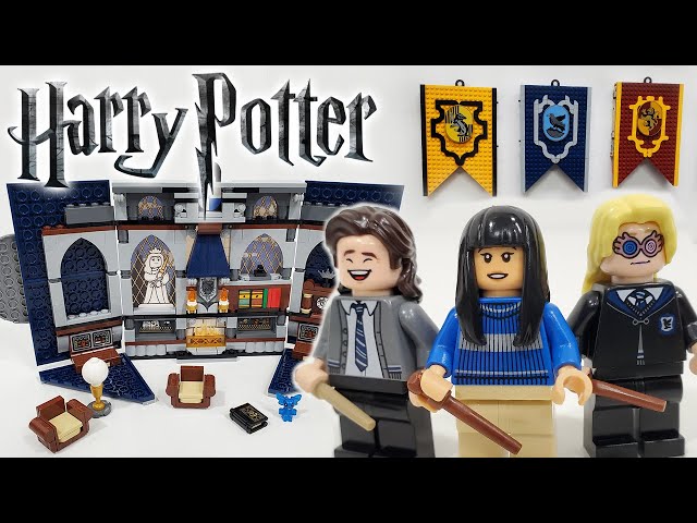 LEGO Harry Potter House Banners: show your Gryffindor, Ravenclaw,  Slytherin, or Hufflepuff colors [Review] - The Brothers Brick