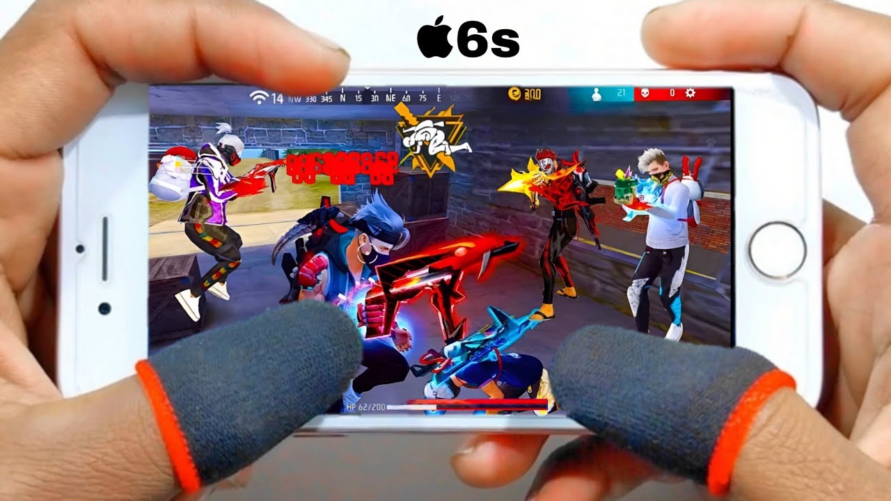 Iphone 6s 29+kill in Br rank Free Fire full ultra hud gameplay+32gb ram ...