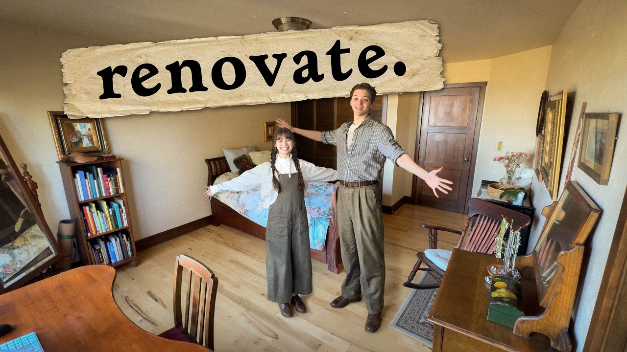 Tomi様♡ giving tomi's childhood bedroom a vintage makeover - YouTube