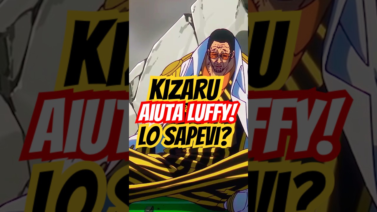 KIZARU AIUTA LUFFY CONTRO SATURN! DETTAGLIO RIVELATO DA ODA 