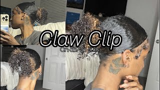 CLAW CLIP TREND | Detailed Tutorial | 3b/3c Hair