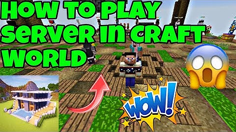 How to play server in craft world | 100% working server #video #vital #craftworld