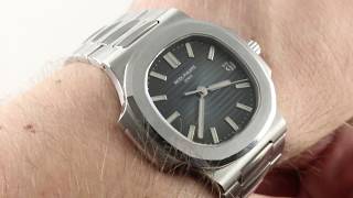 Patek Philippe Nautilus (MID SIZE!) 5800/1A-001 Luxury Watch Review