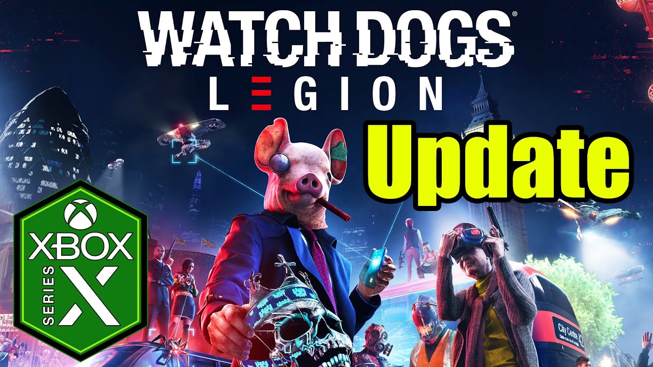 Watch Dogs Legion Xbox Series X Gameplay 4K 