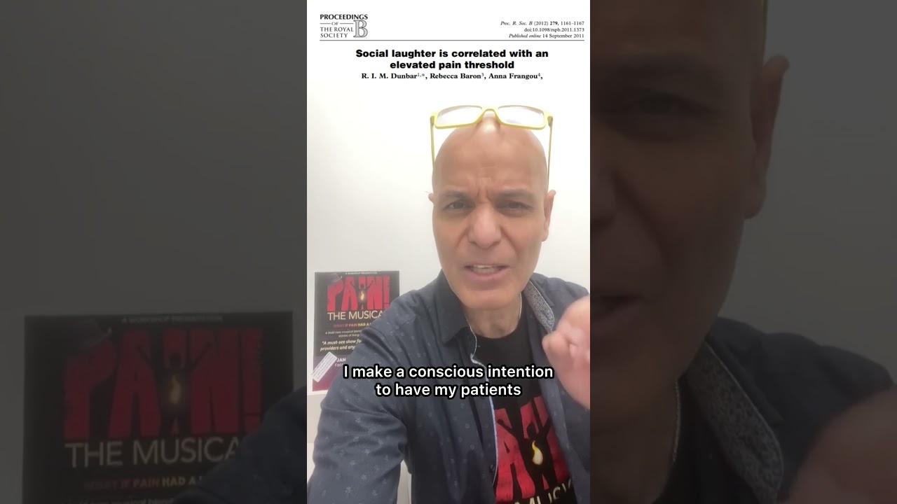 Laughter may help pain perception