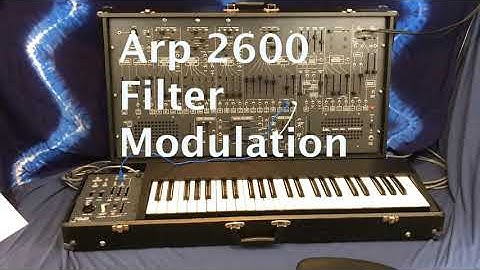 Arp 2600 Filter Modulation 2021
